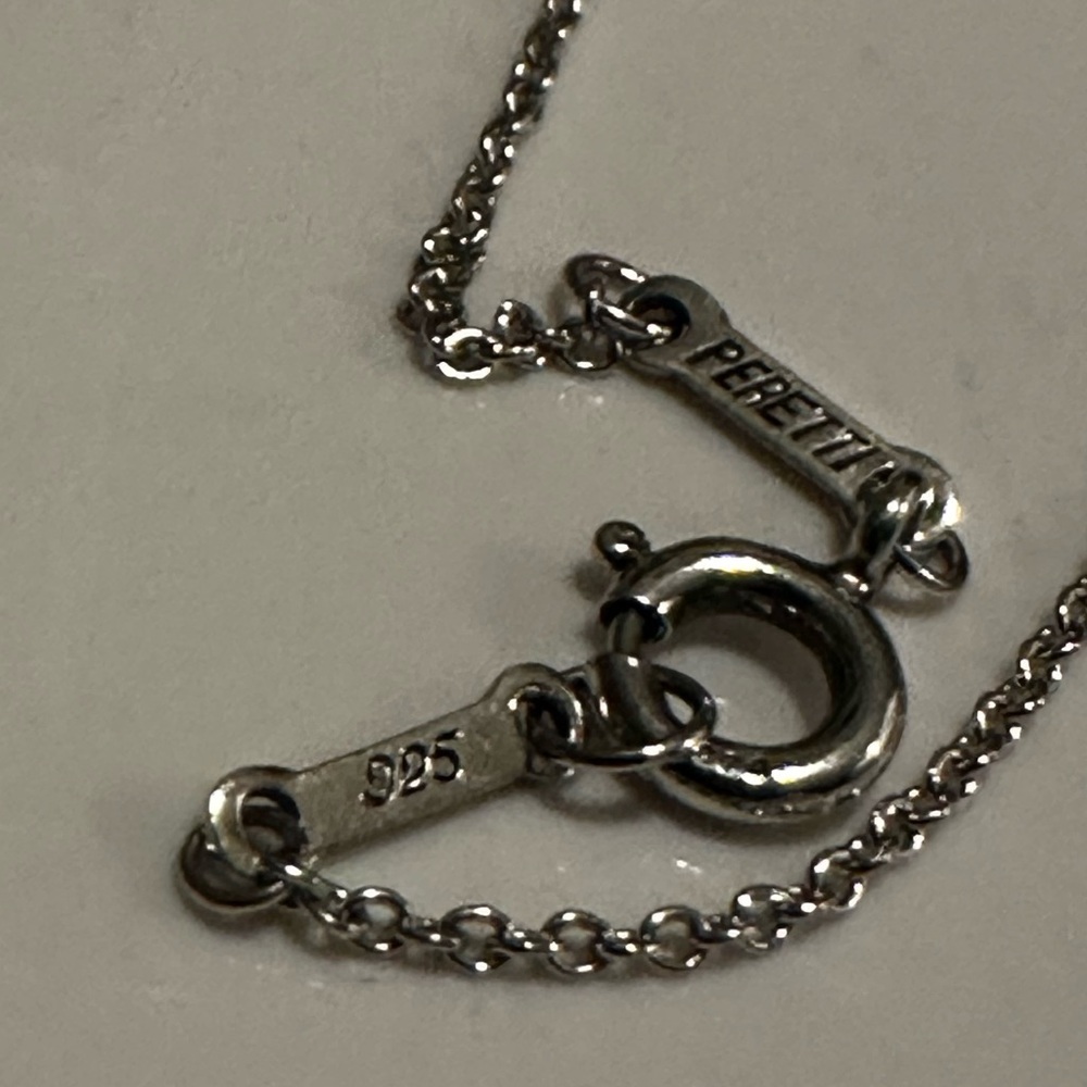 Tiffany & Co. Elsa Peretti Open Heart Necklace – Sterling Silver - Picture 10 of 11